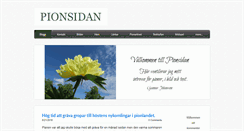 Desktop Screenshot of pionsidan.com
